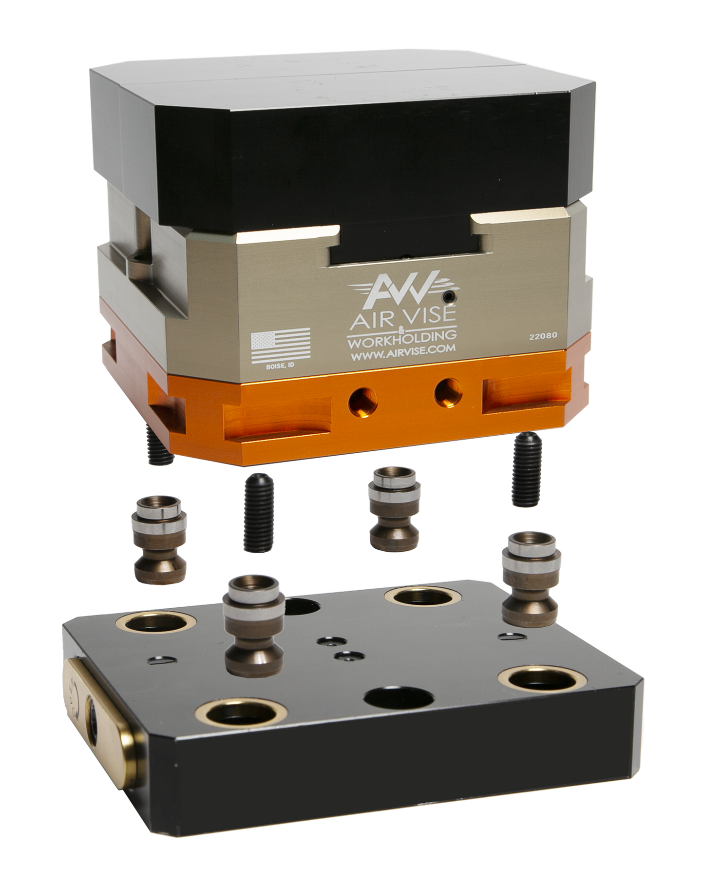 Table Vise 96 mm Zero Point Compatible Base