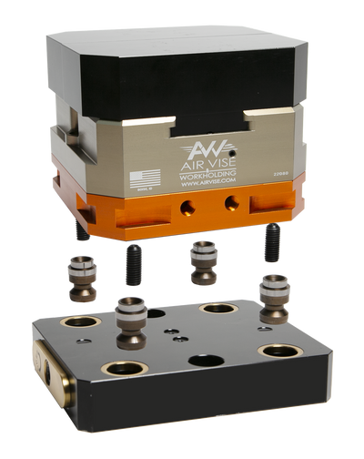Table Vise 96 mm Zero Point Compatible Base