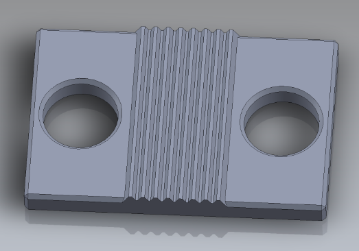 Tooth Block Washer, 1/16ths